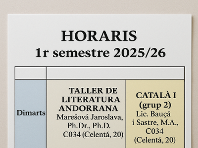 Horaris